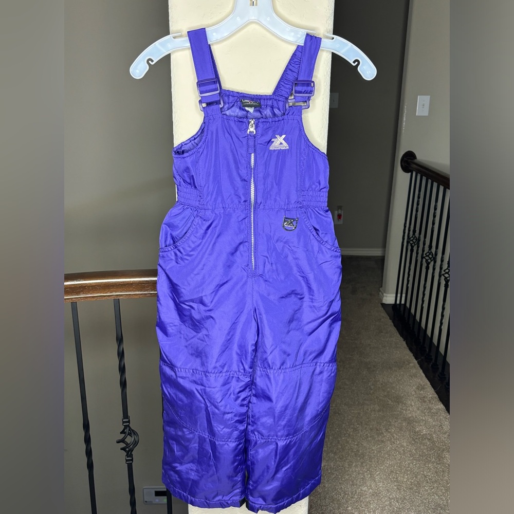 ZeroXposur Kids Snowsuit Suspenders and Pants Kids Size 4 Style #J27102 Winter
